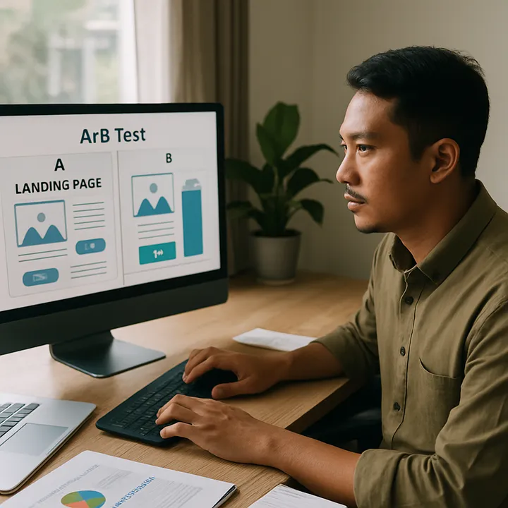 Cara Meningkatkan Conversion Rate Landing Page dengan Bantuan AI - ilustrasi