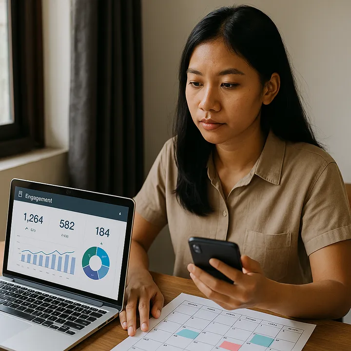 Strategi Social Media Growth dengan AI untuk UMKM - ilustrasi